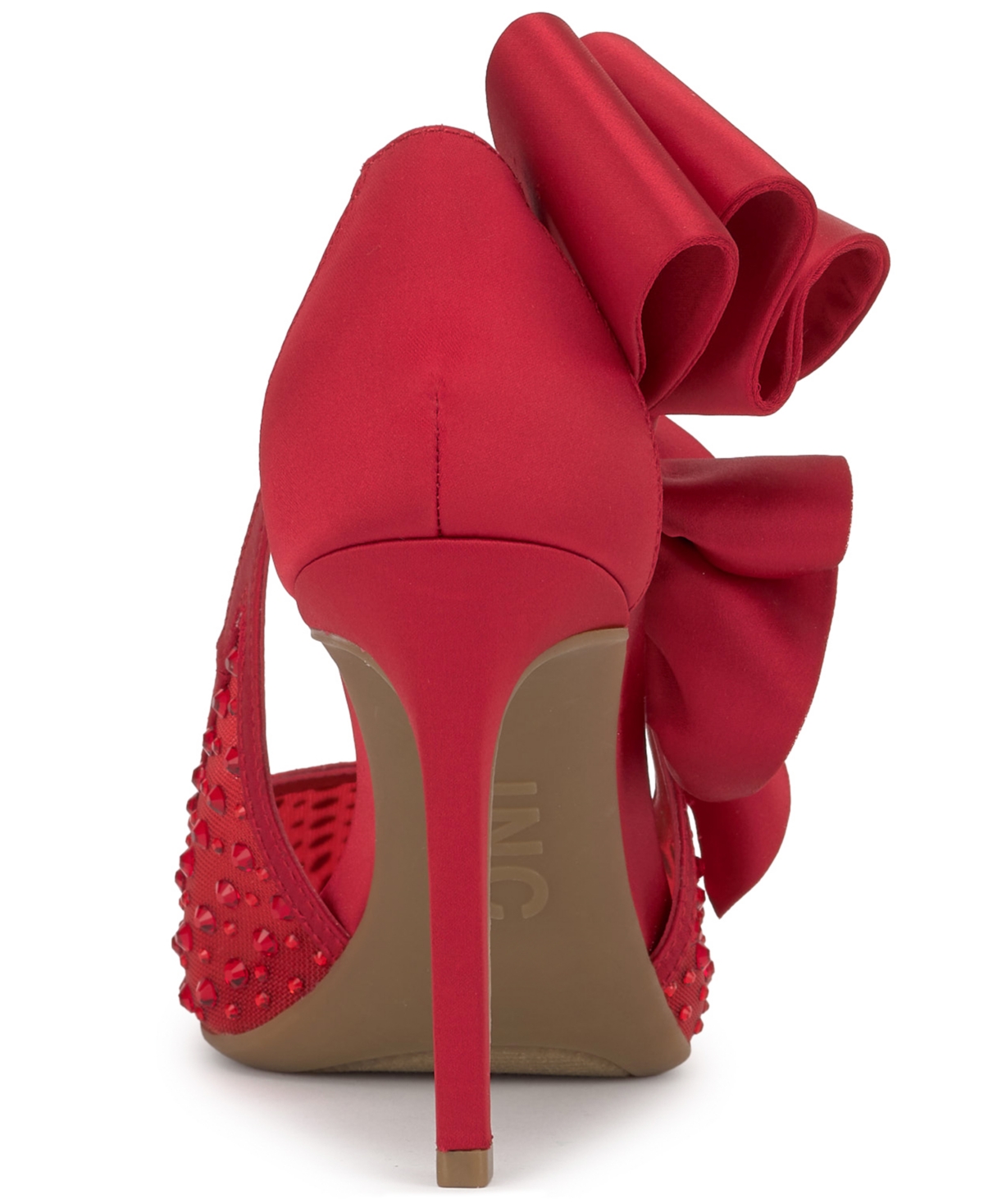 Inc International Concepts Women's Shira Evening Pumps, Macy's Exclusive In Red