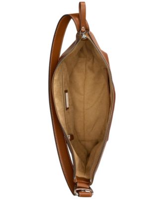 Large Smooth Leather Tasha Bucket Bag