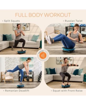 Voice-Controlled Vertical Vibration Plate with Heat Therapy – Whole Body Curved Platform for Lymphatic Drainage, Muscle Relaxation & Recovery