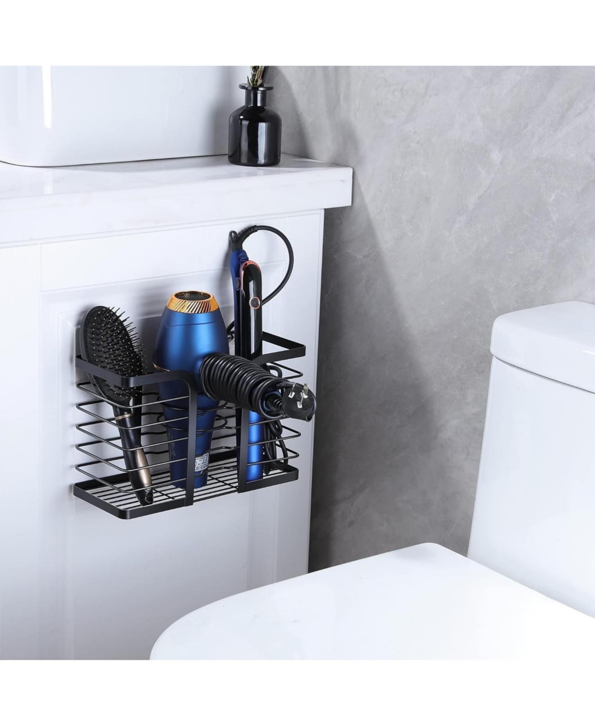 Hair Dryer Holder/Hair Tool Organizer Wall Mount