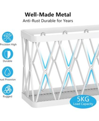 3 Pack Adhesive Cabinet Door Organizer - Lid Storage Organizer for Tupperware, Wall Mounted Pantry Door Organizer Kitchen RV Storage Wall