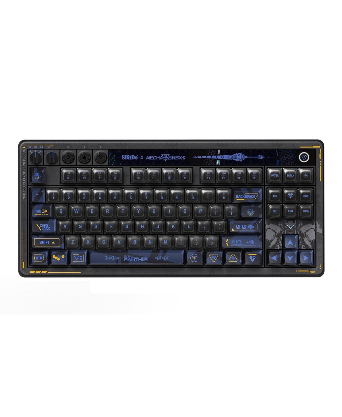 8BitDo Retro 87 Mechanical Keyboard - MechaBREAK