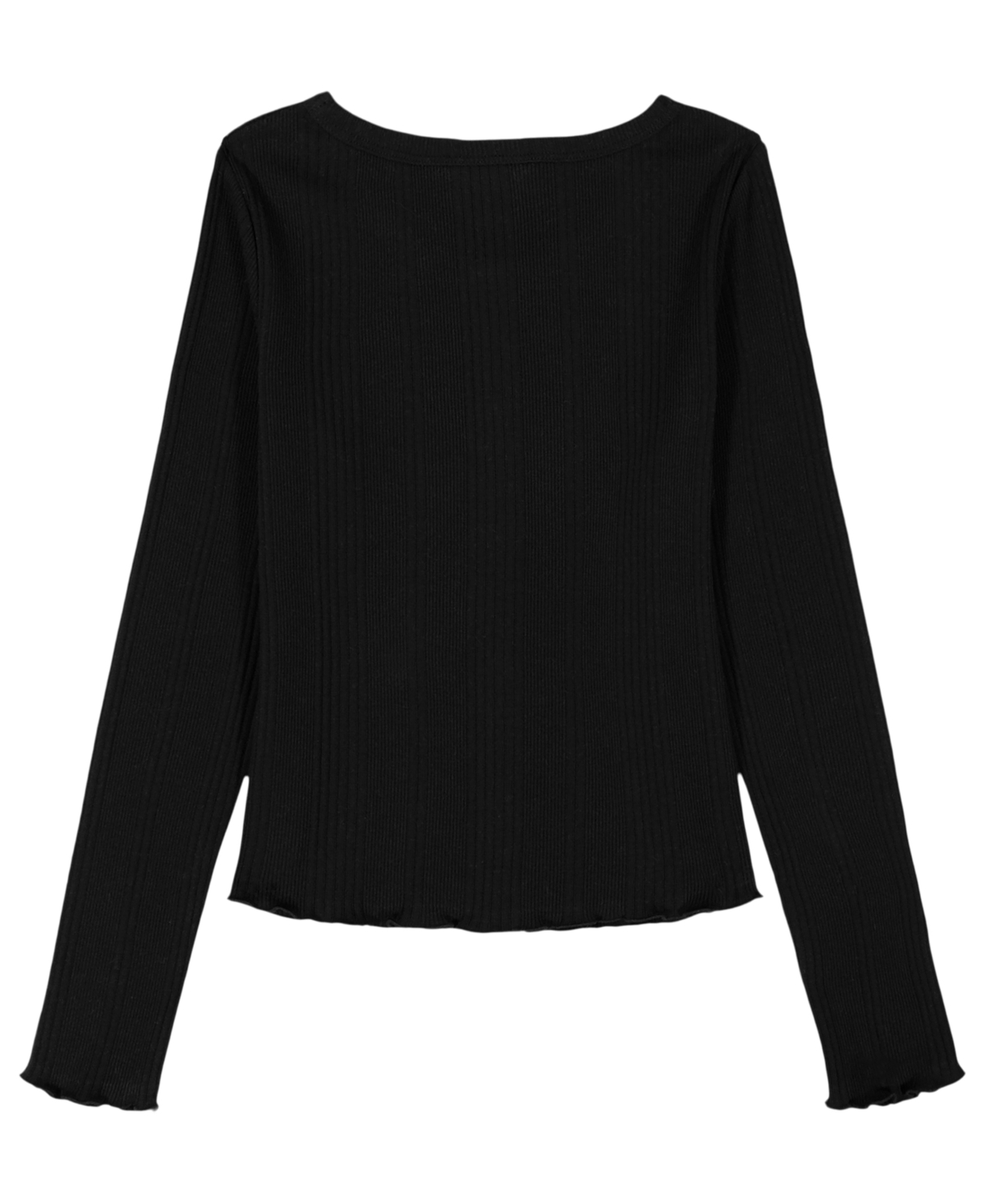 Calvin Klein Girls 7-16 Variegated Long-Sleeve Top