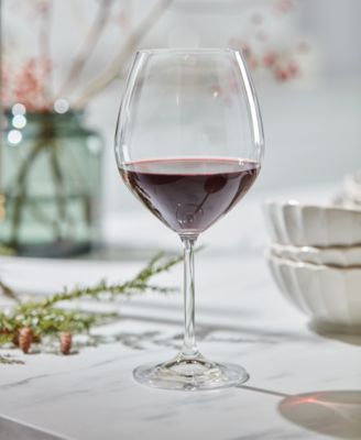 Tuscany Red Wine Glasses 6 Piece Value Set