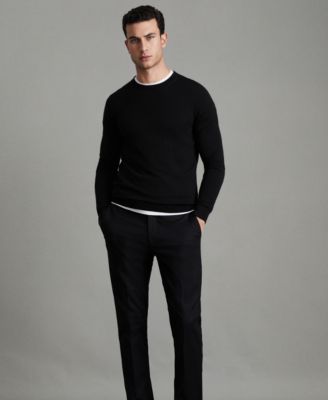 Men's Merino Wool Crew Neck Sweater