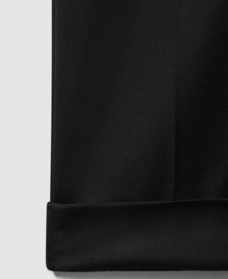 Men's Relaxed Drawstring Turn-Ups Pants