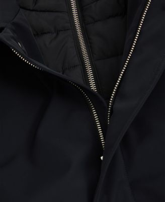 Men's Hybrid Removable Funnel Neck Overcoat