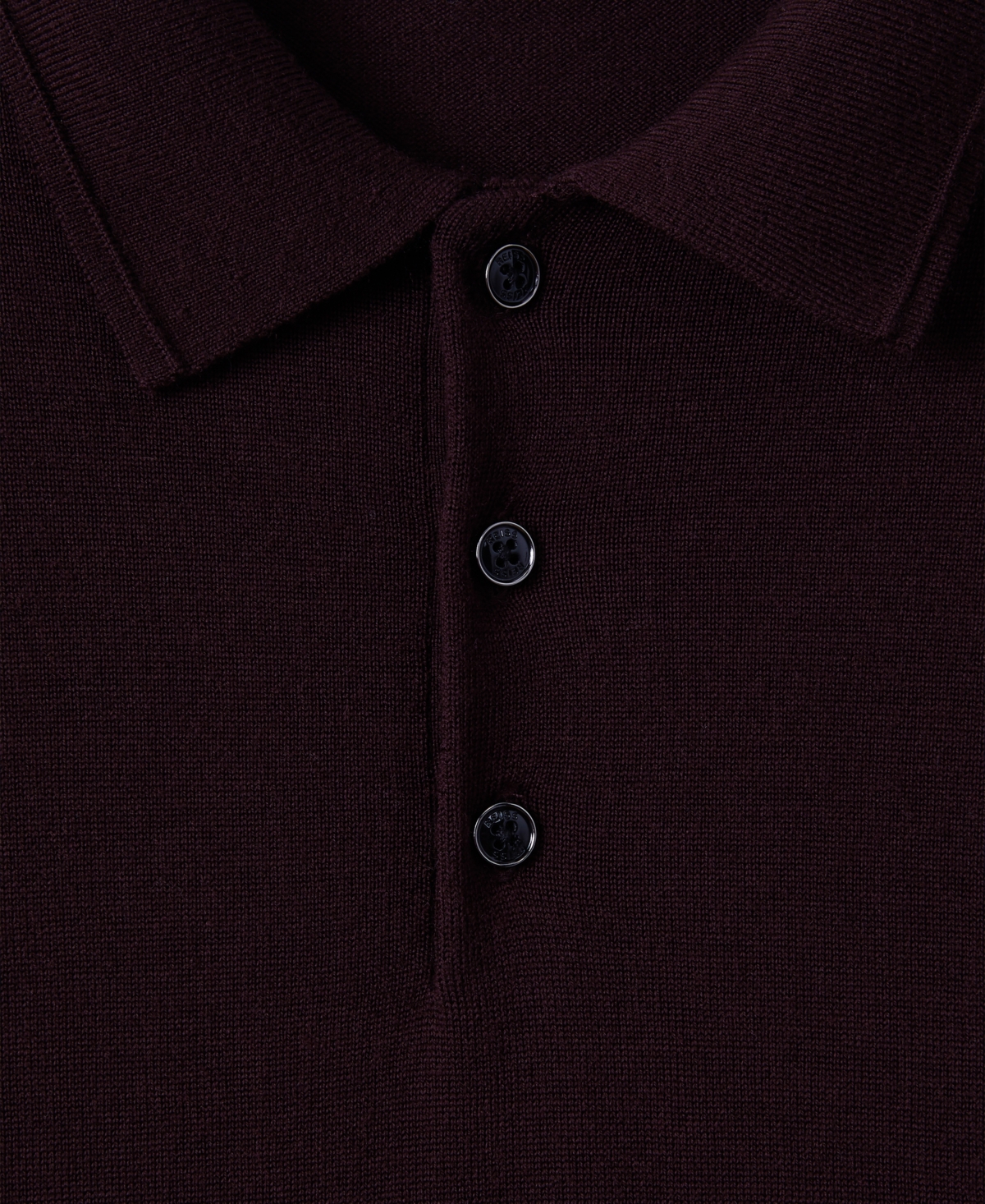 Reiss Men's Merino Wool Polo Shirt