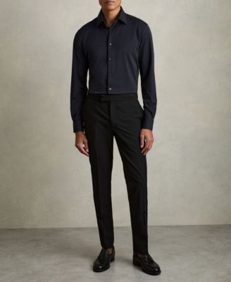 Men's Long-Sleeve Travel Dress Shirt