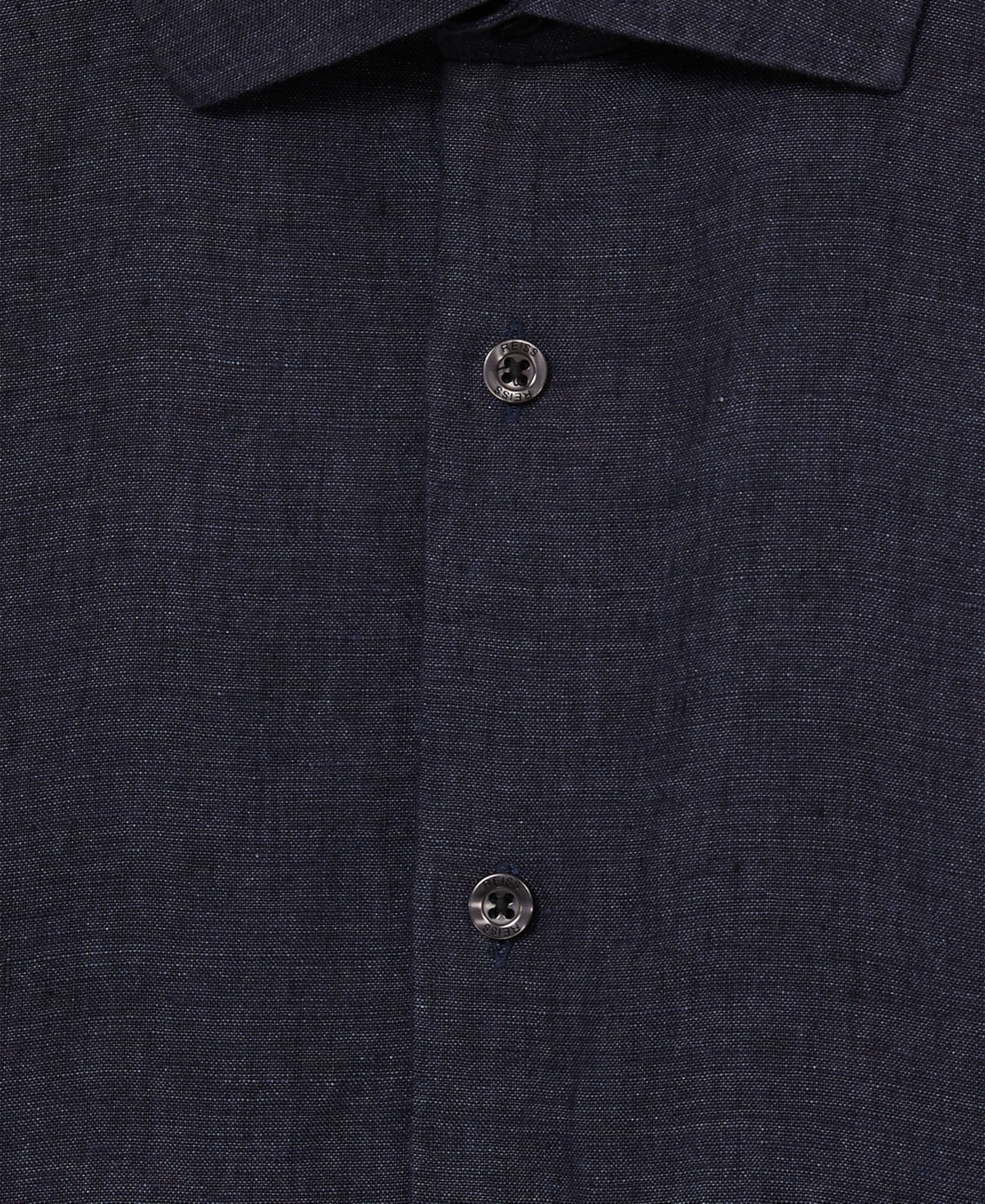 Reiss Men's Linen Short Sleeve Shirt