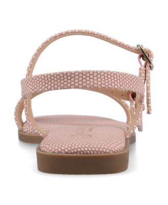 Women's Brianna Asymmetrical Strappy Flat Sandals