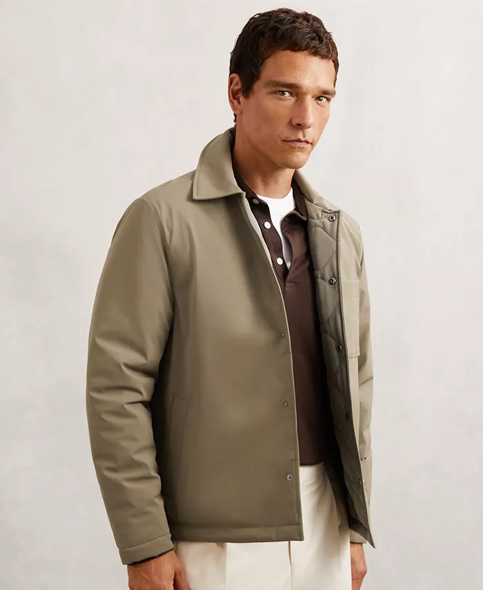 Men's Parker Lightly-Padded Patch-Pocket Jacket - thumbnail 5