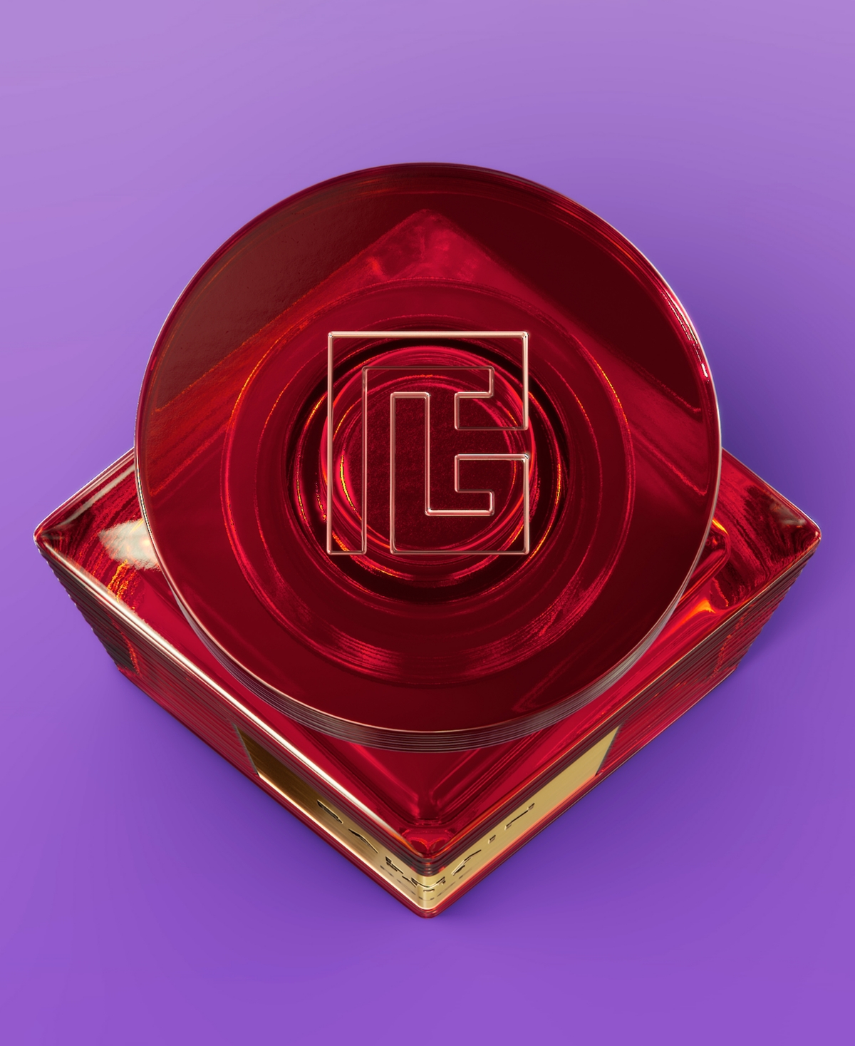 Balmain Beauty Rouge Candle, 7 oz.