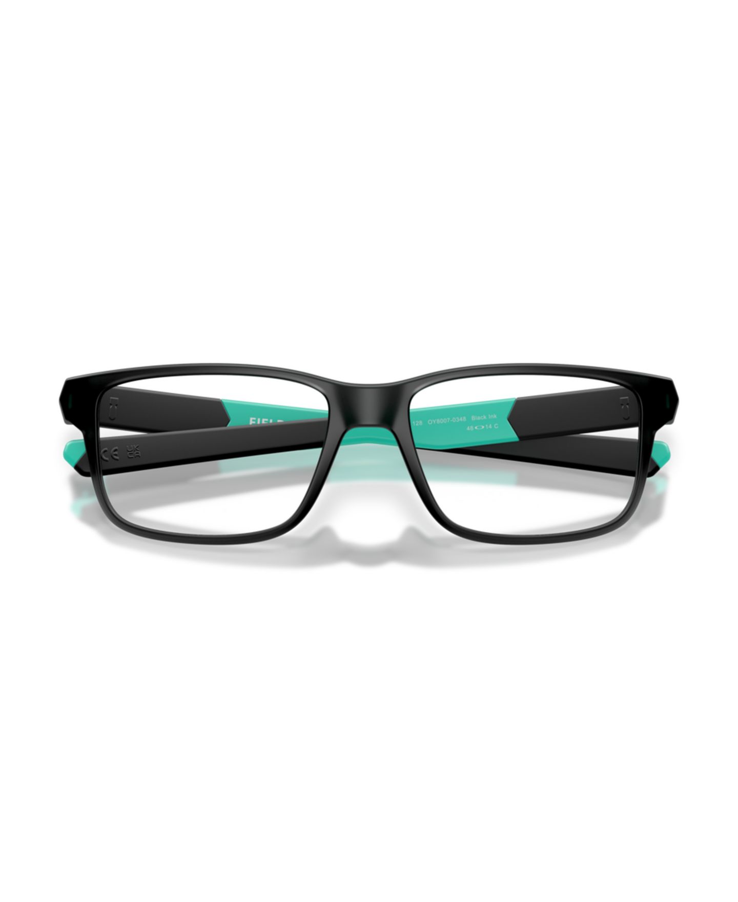 Детские очки Oakley JR Oakley Kids Square Plastic OY8007 Field Day Eyeglasses(Ages 07-10), цвет: Чёрный — фото 5