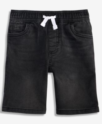 Boys 12M-5T Super Soft Stretch Knit Denim Shorts