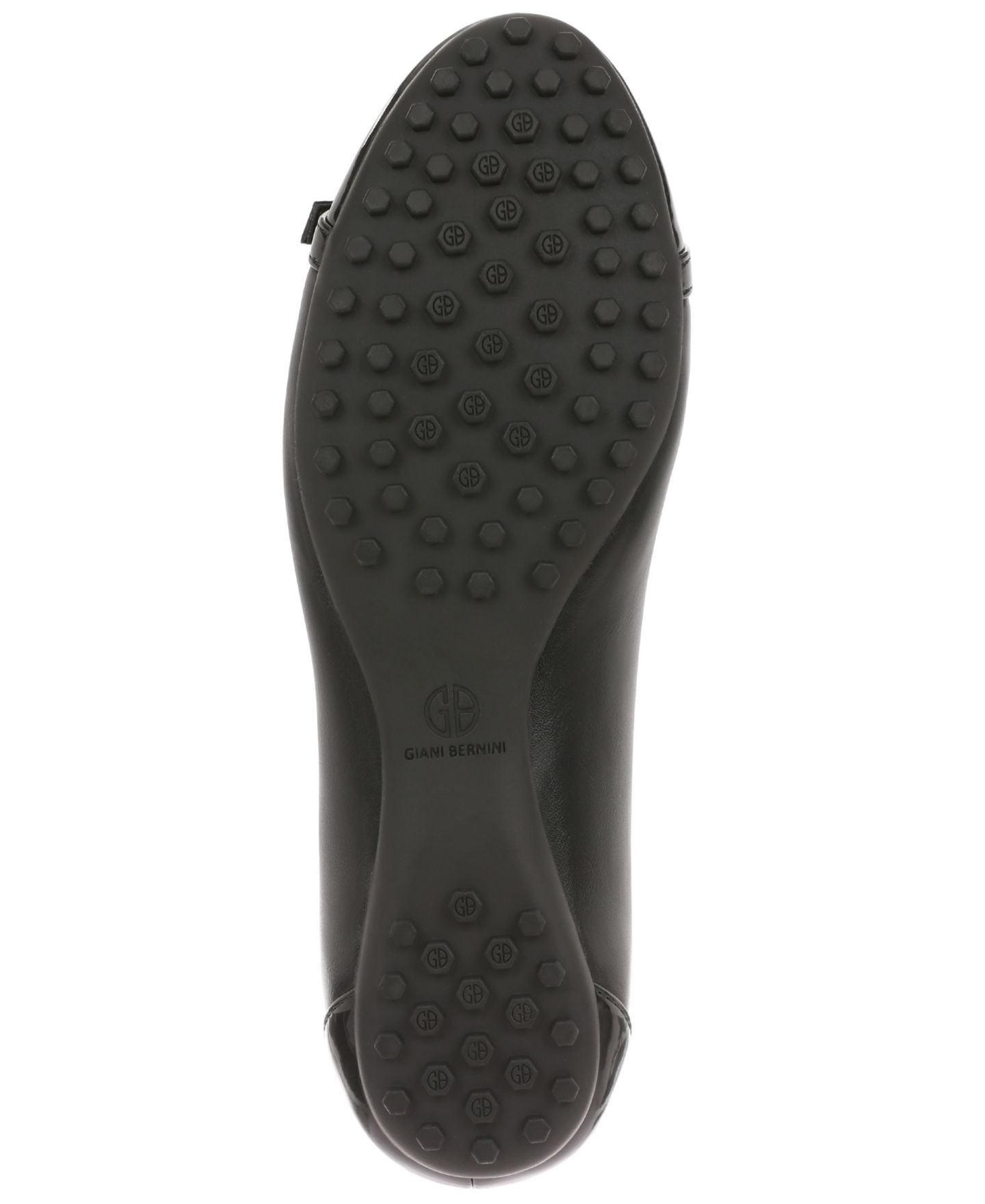Женские балетки Giani Bernini Carrla Cap Toe Ballet Flats, цвет: Чёрный — фото 5