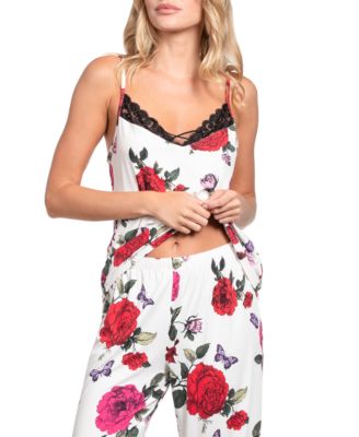 Women's Toile Garden Pajama Set