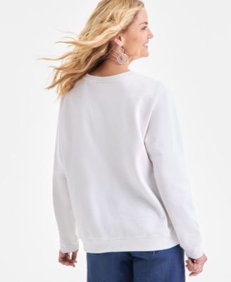 Women's Graphic Crewneck Sweatshirt, Macy's Exclusive