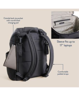 Baby BELONG TOP OPEN BACKPACK WOVEN CHOCOLATE