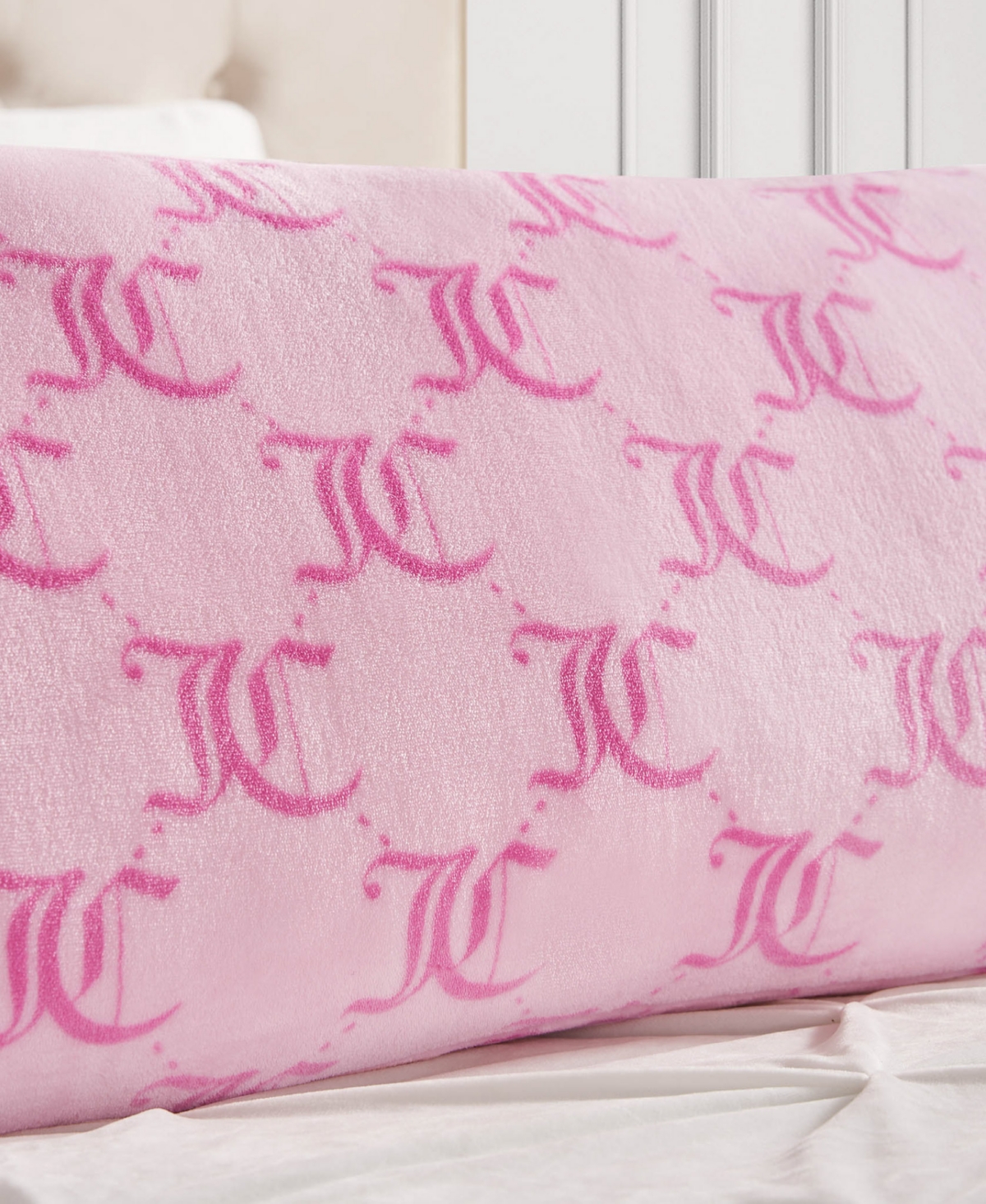 Juicy Couture Plush Body Pillow, 18" x 36"