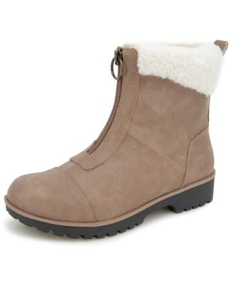 Women's Brynn Water Resistant Zip-Front Cozy Booties