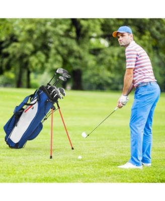 Men s Profile Complete Golf Club Package Set Includes 10 Pieces