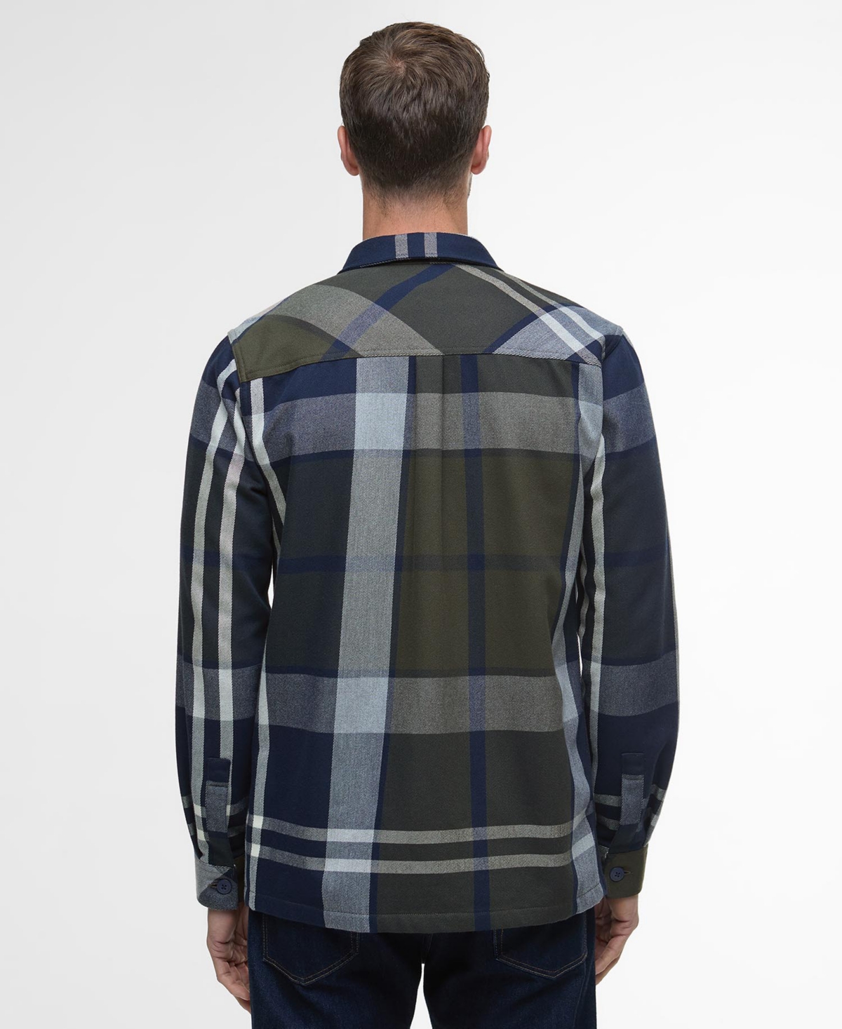 Barbour Men's Lannich Tailored Fit Tartan Overshirt