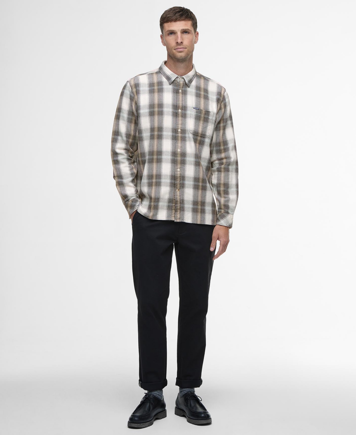 Barbour Men's Hawthorn Checked Relaxed-fit Shirt In Multi