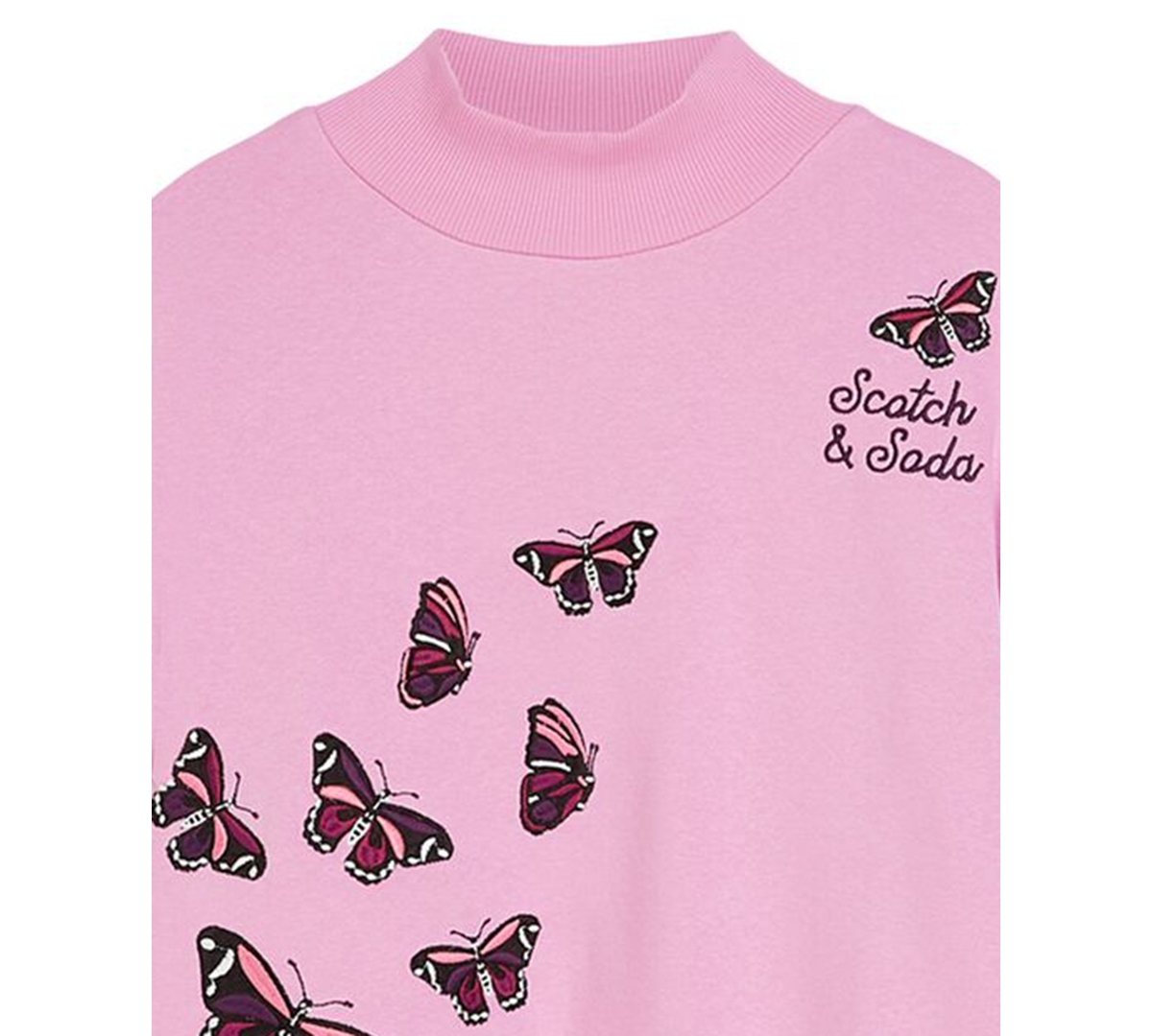 Scotch & Soda Girls Toddler 2T-4T 2-Piece Long-Sleeve Top and Joggers Set