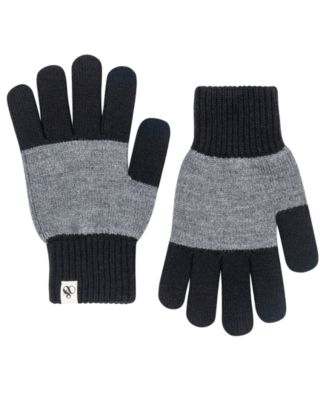 Men's Color Block Knit Gloves