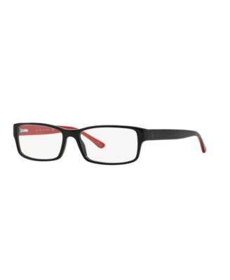 PO3012V Men's Square Eyeglasses