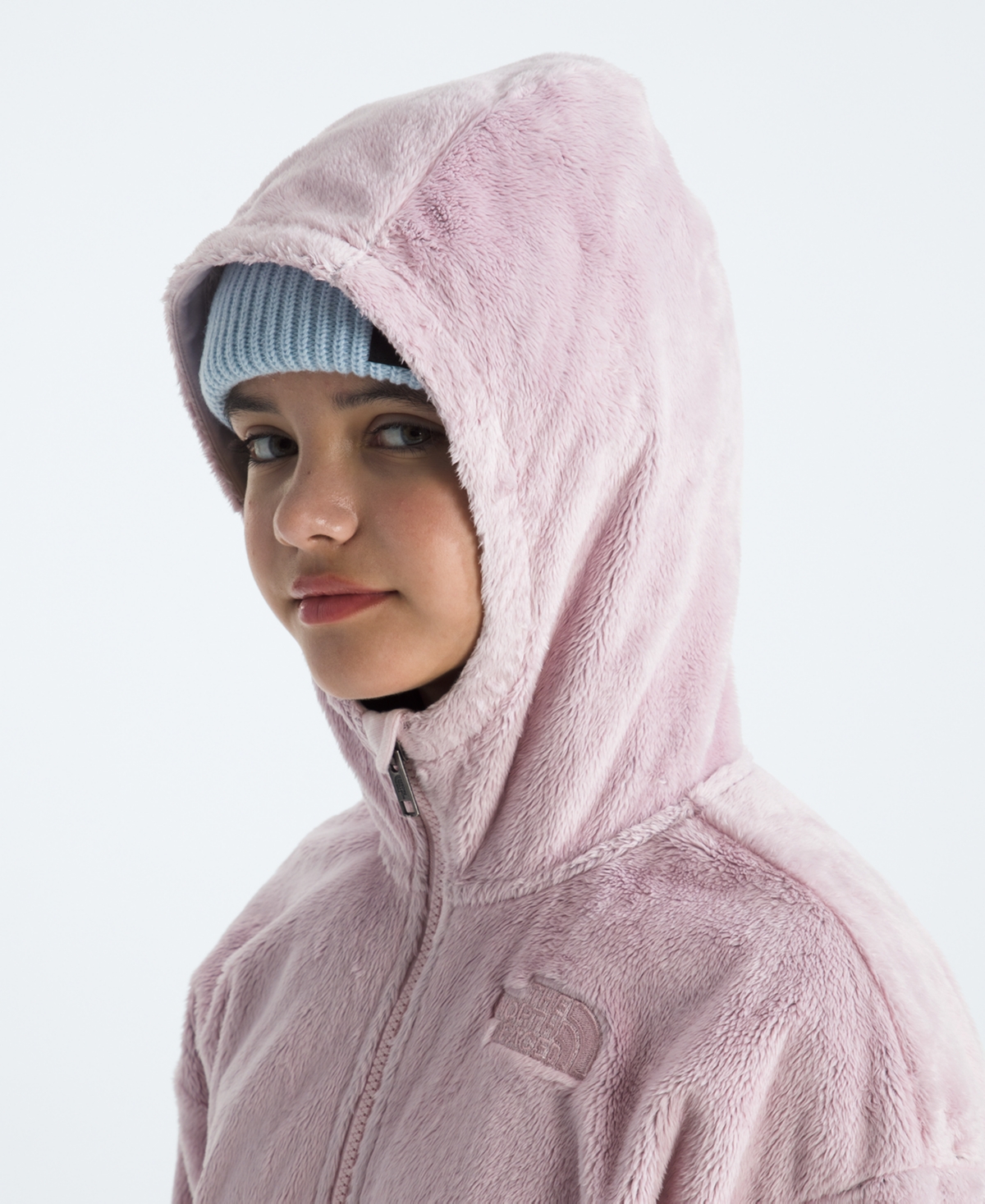 The North Face Girls 6-16 Osito Full-Zip Hoodie