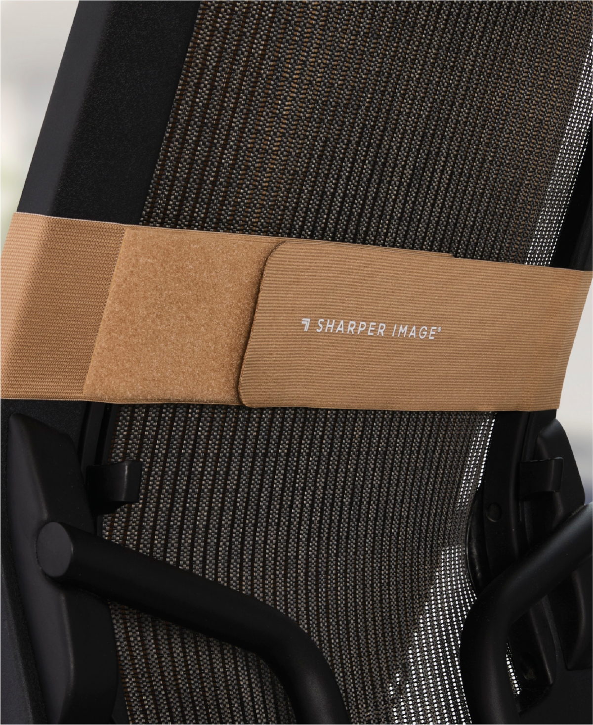 Sharper Image Realtouch Cushion Luxe Cordless Shiatsu Massager In Sand