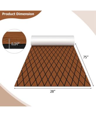 EVA Foam Boat Decking Sheet with Diamond Shape for Boat Surfboard