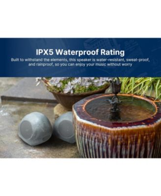 ERS-2000 Mini Pebbles Bluetooth Waterproof Outdoor Rock Speakers