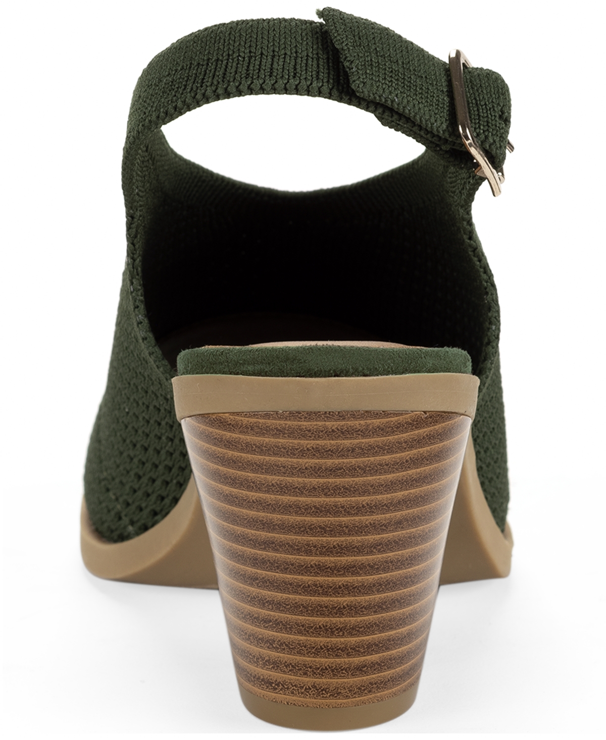 Style & Co . Women's Fayee Knit Sandals, Macy's Exclusive In Green