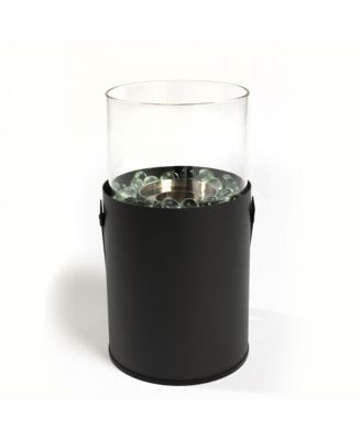 Black Ethanol Fire Pit, Tabletop Fire Pit, Mini Fire Pit, Portable Fireplace for Indoor & Garden for Dinner Parties, Home Decoration