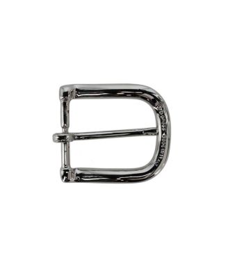 Men's 30mm Italian Rippled Textured Solid Brass Harness Belt Buckle