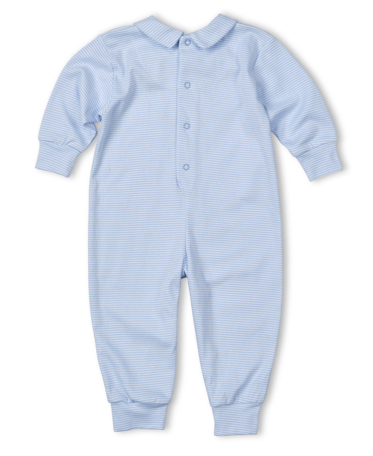 Florence Eiseman Baby Boys Stripe Knit Longall With Rocking Horse