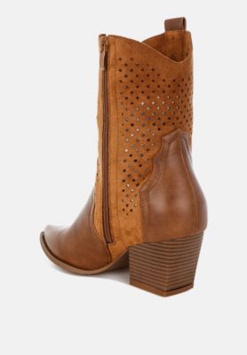 Womens Prosia Woven Cowboy Boots