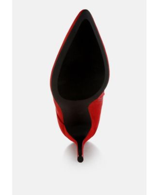 Womens Agmati Lace Up Stiletto Boots