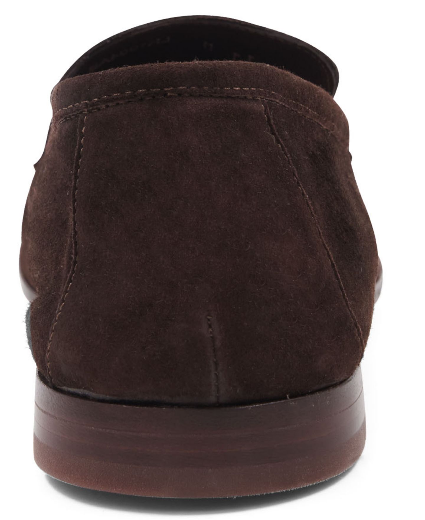 Мужские туфли Aquatalia Jon Slip-On, цвет: Тёмный коричневый — фото 3