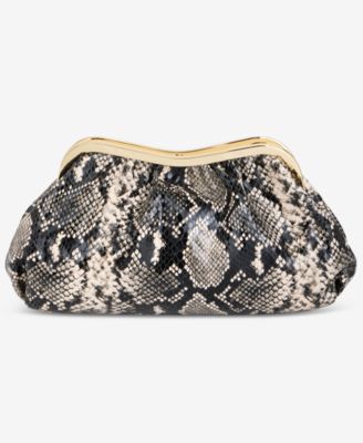 Aariee Snake Clutch, Exclusively at Macy's