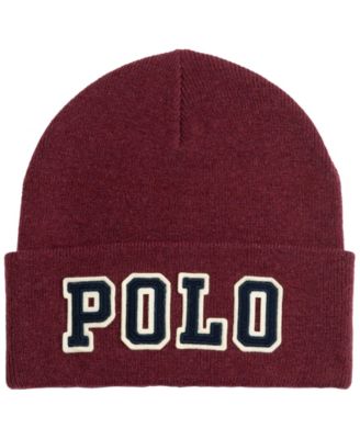 Men's Polo Patch Beanie Hat