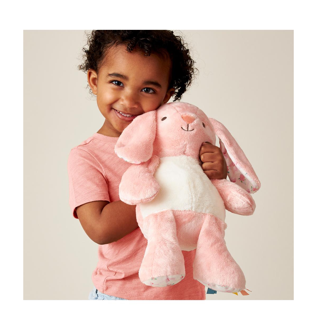 Itzy Ritzy Baby SweetieSnuggles Bunny Pink