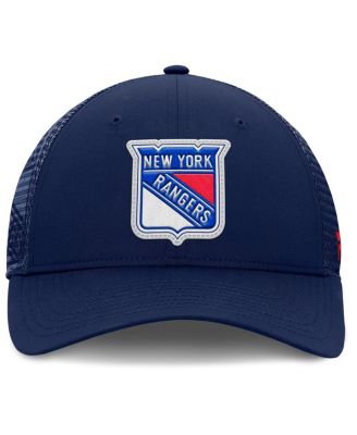 Men's Navy New York Rangers Authentic Pro Home Ice Trucker Adjustable Hat