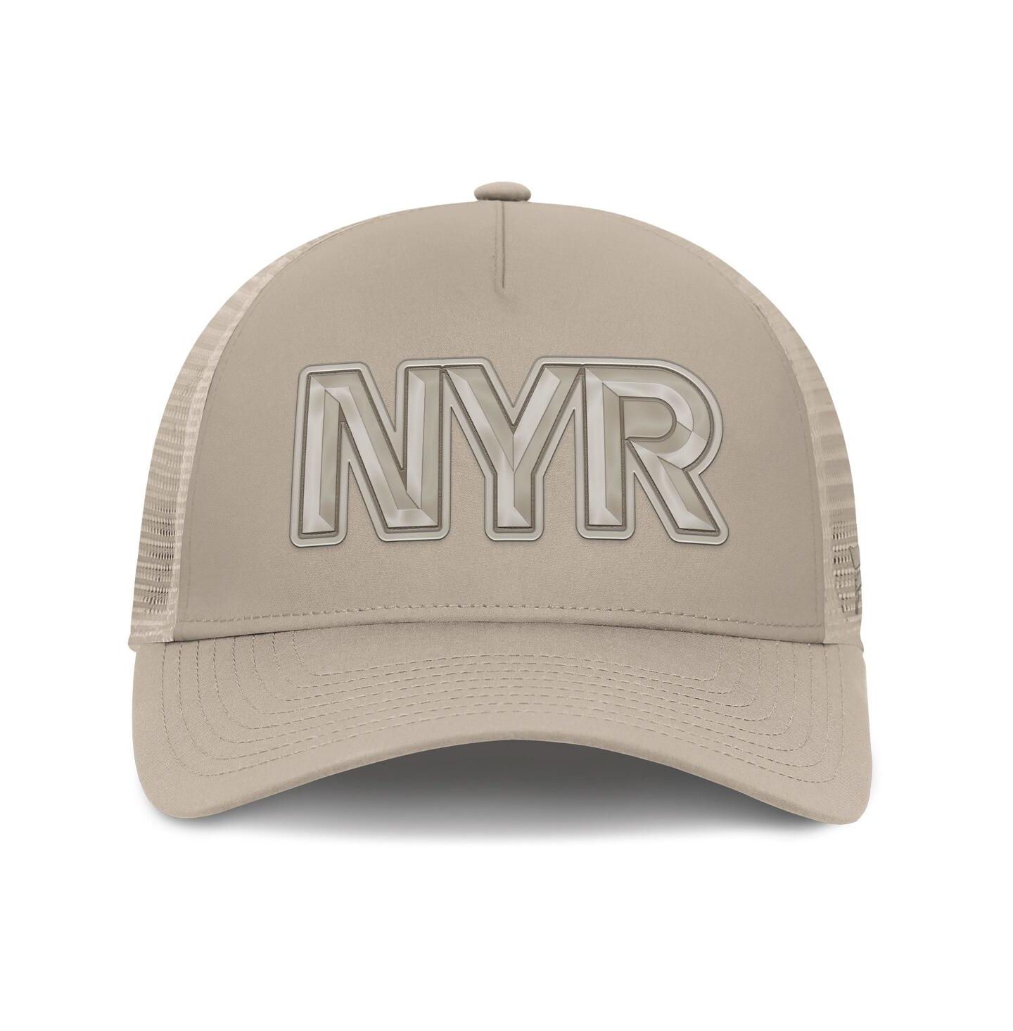 Женская кепка Fanatics Tan New York Rangers Authentic Pro Road Trucker Adjustable Hat — фото 2