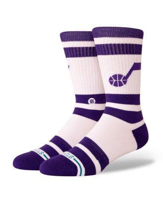 Stance - Men's and Women's Utah Jazz Prep Stripe Crew Sock