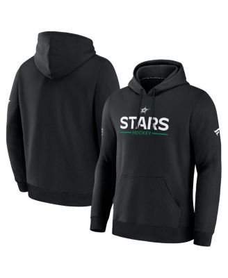Fanatics - Men's Black Dallas Stars Authentic Pro Primary Hoodie