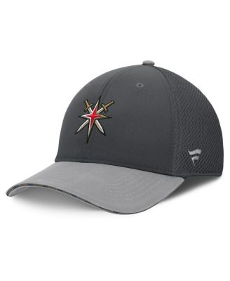 Fanatics - Men's Charcoal Vegas Golden Knights Fundamentals Span Flex Hat